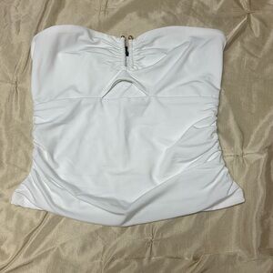 Dynamite White Tube Top